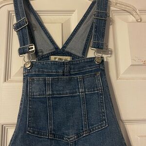 Madewell Blue Denim Overalls